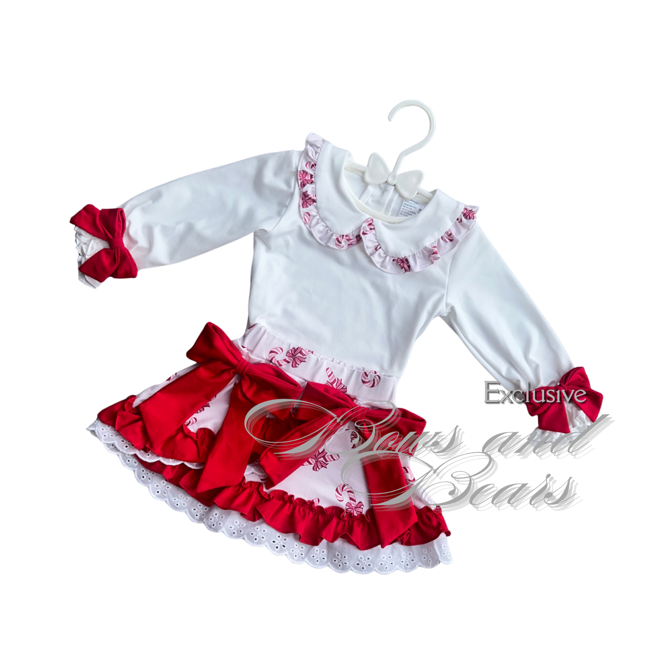 ‘Candy Cane Lane’ Exclusive Skirt Set