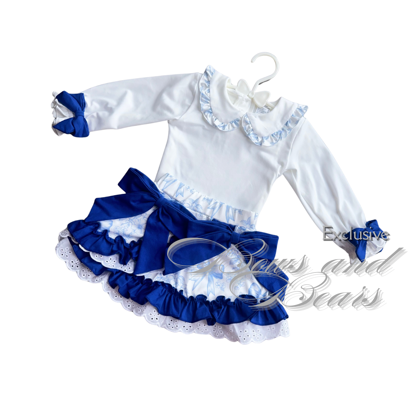 ‘Icy Bows’ Exclusive Skirt Set